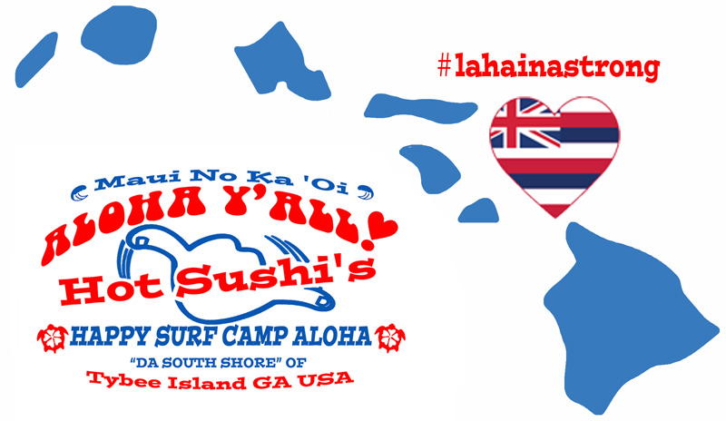 Meet Hot Sushi Hot Sushi's Happy Surf Camp ALOHA !!